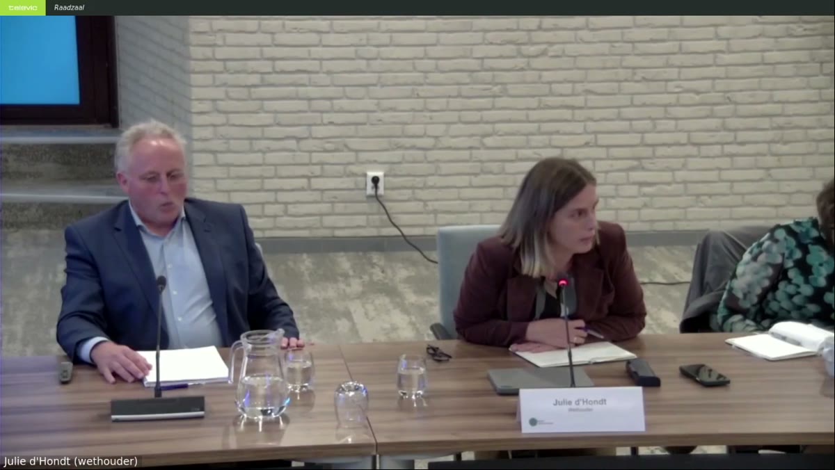 Beeld uit de opname van de informatieavond - gebiedsontwikkeling stationsomgeving van Bunnik