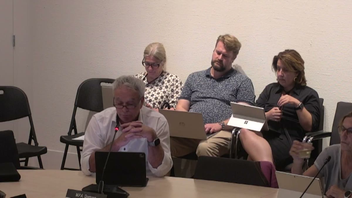 Beeld uit de opname van de ronde maaszaal van Sittard-Geleen