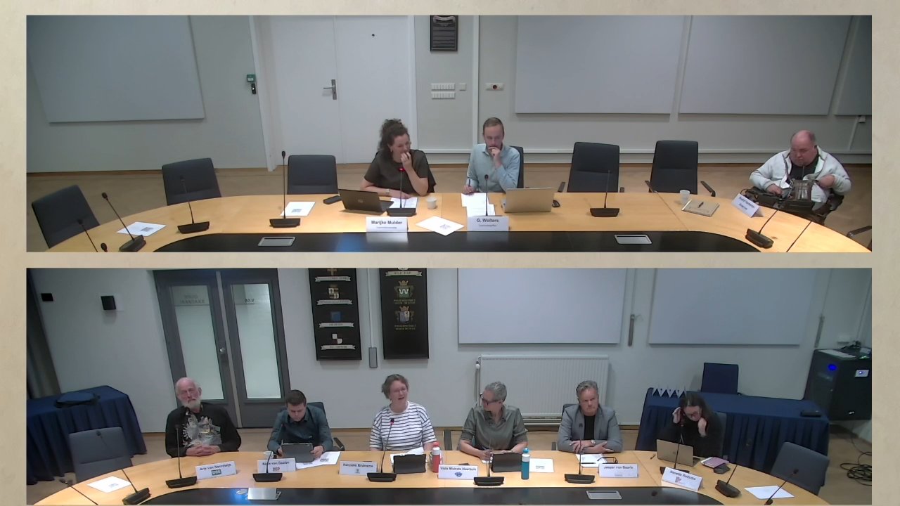 Beeld uit de opname van de voorronde oude raadzaal (3) van Overbetuwe