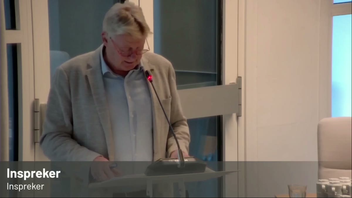 Beeld uit de opname van de commissie sociaal domein (sd) van Valkenburg aan de Geul