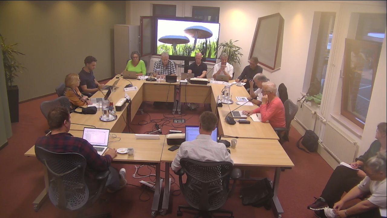 Beeld uit de opname van de wl voorronde groene zaal - extra voorronde van Wormerland