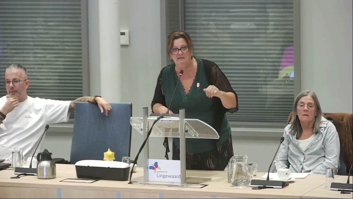 Beeld uit de opname van de inforonde van Lingewaard